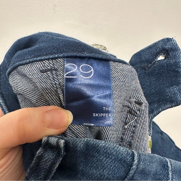 Pilcro Anthropologie The Skippy Wide Leg Sailor Jeans 29 - Picture 8 of 8